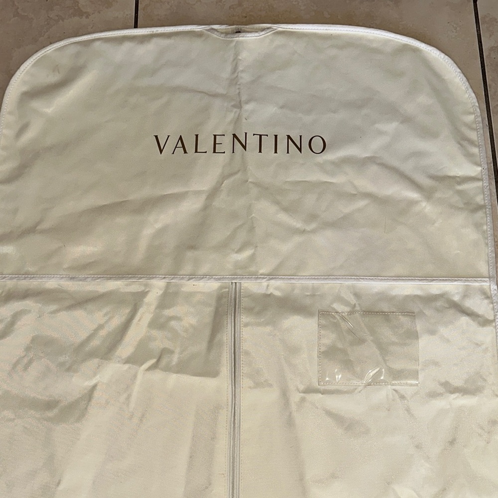 Valentino Cream Garment Cover
